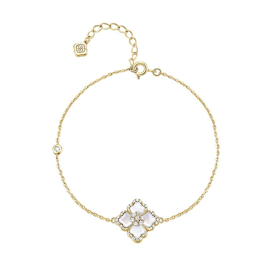 莲花系列手链（黄金色）