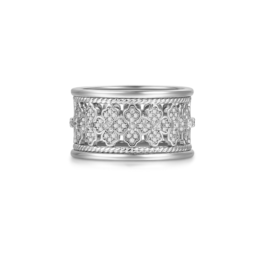 Lotus2.0璀璨莲华星澜戒指