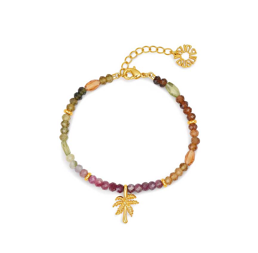 rainforest系列金色碧玺手链