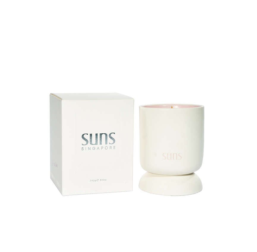 纯净系列香薰蜡烛（粉）