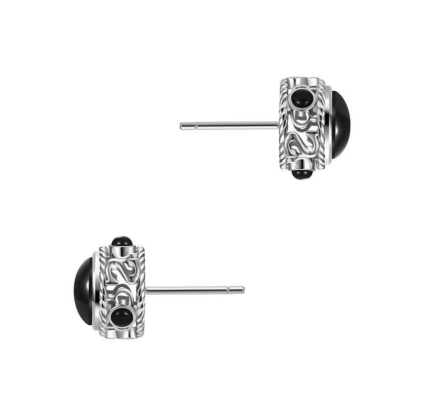 SOULMATE系列黑玛瑙耳钉