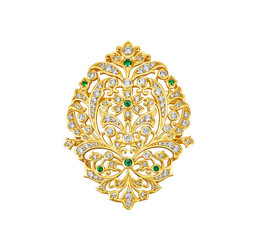 博物馆系列胸针