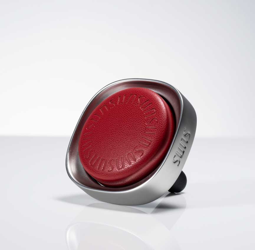 红皮革车载礼盒 - 熔屿