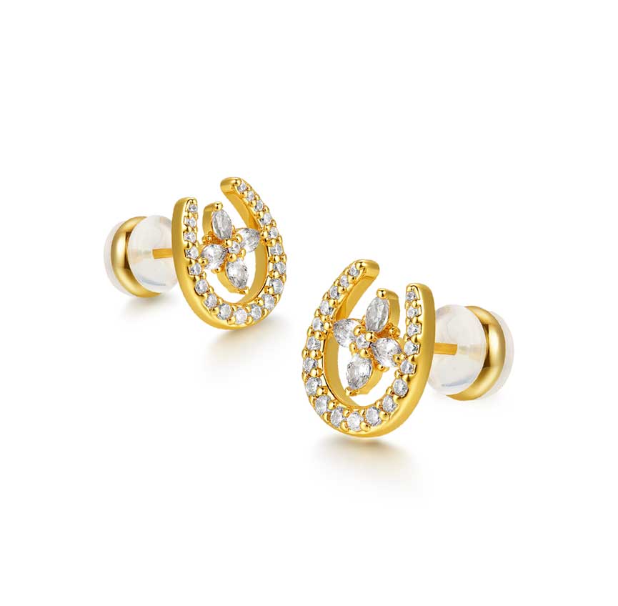 Steloof系列马蹄星耳饰