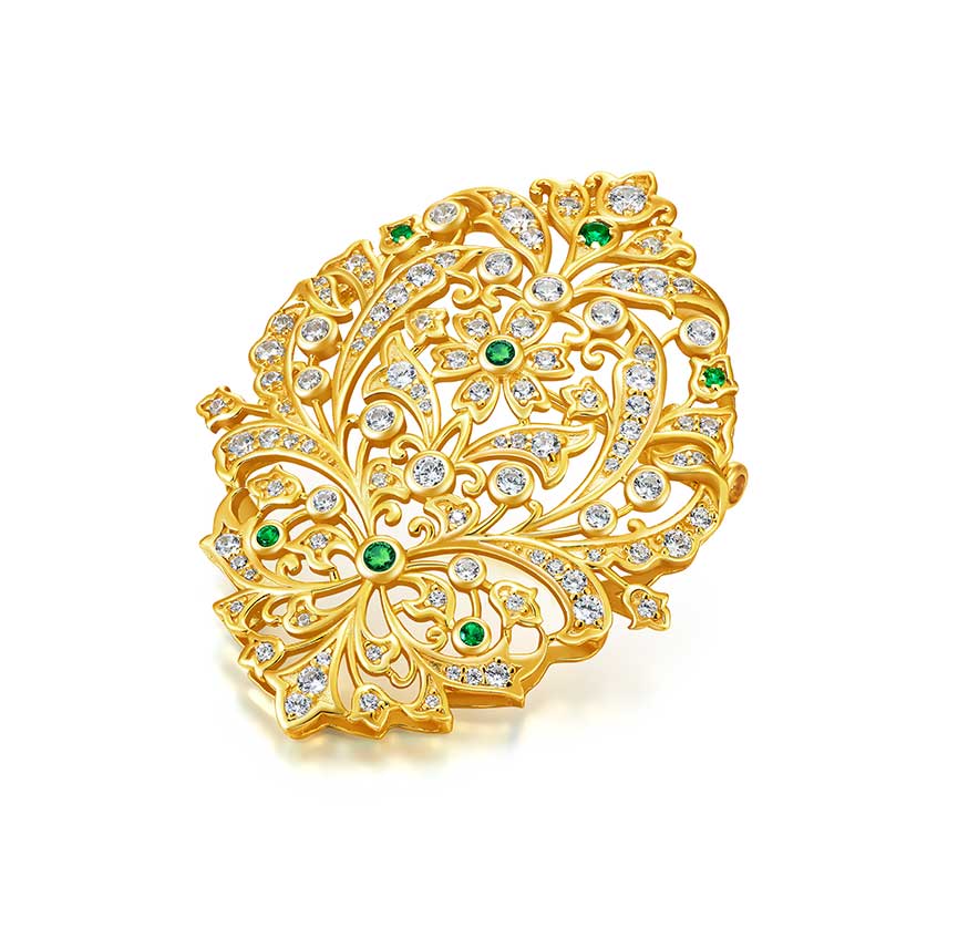 博物馆系列胸针