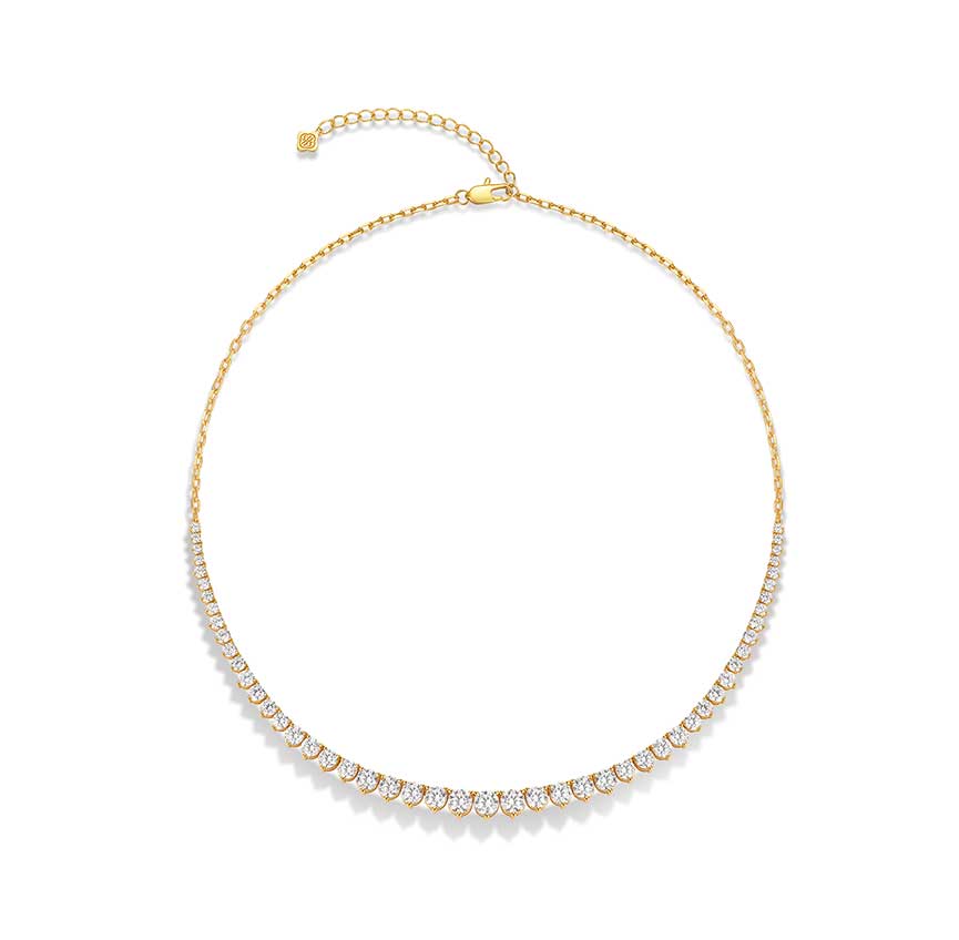 Stack系列项链铜材质金色