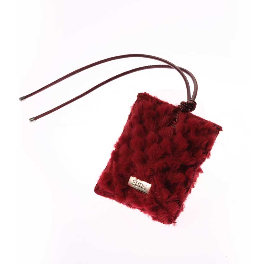 流鳞系列绯绒馥郁香包挂件