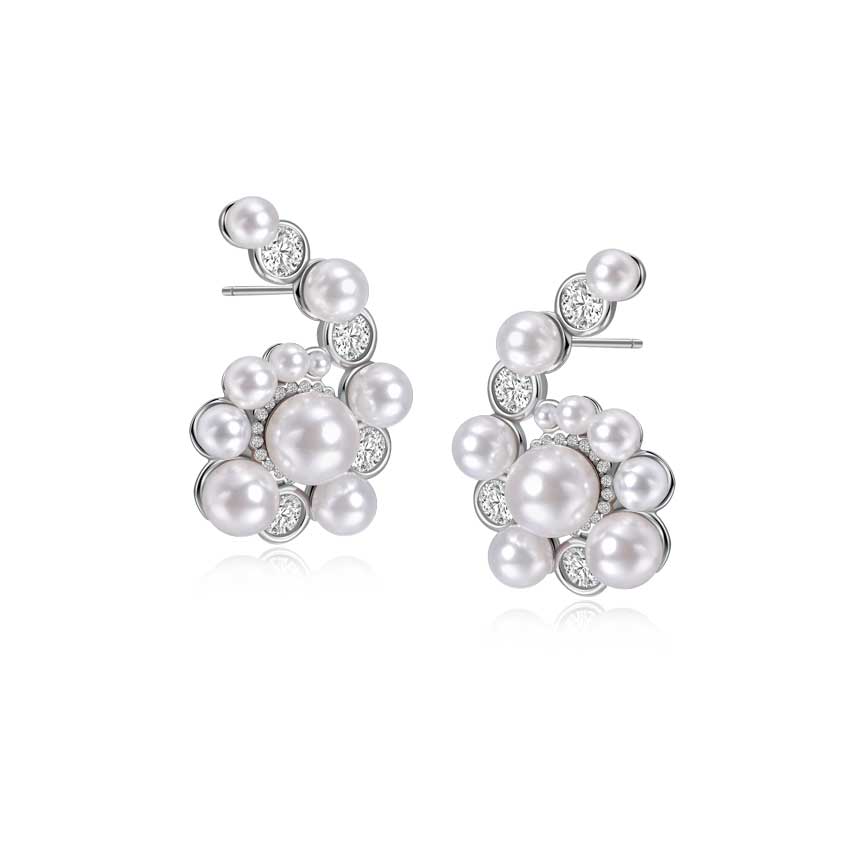 Breathe系列珍珠耳饰