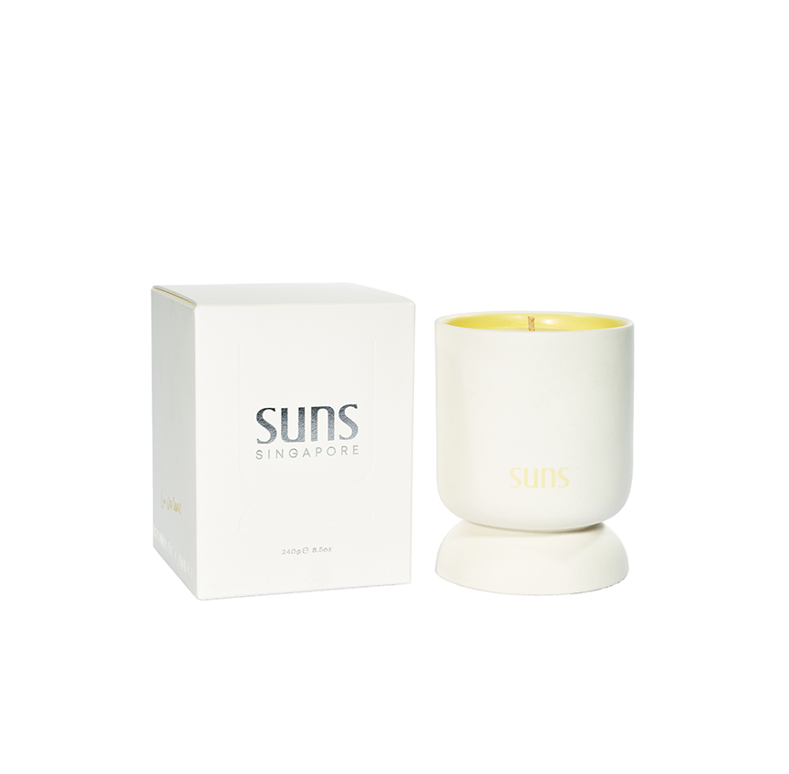 纯净系列香薰蜡烛（黄）