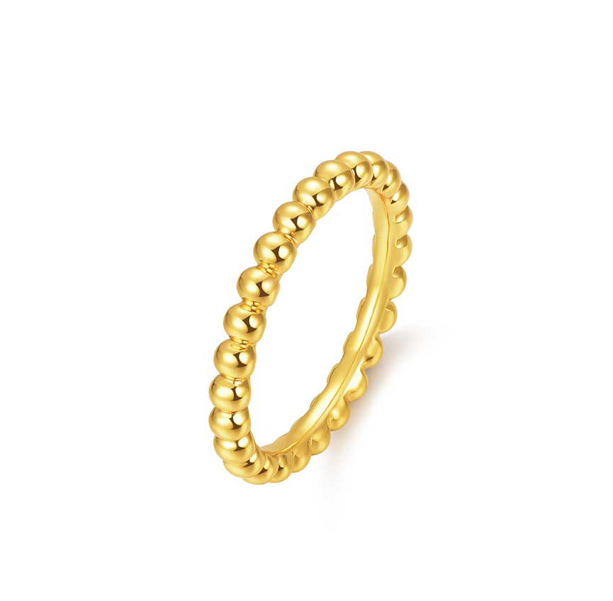 Stack系列泡泡戒指铜