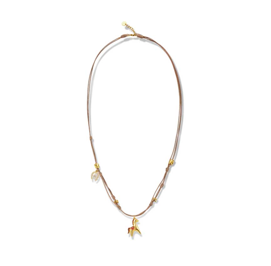 Steloof系列小马毛衣项链