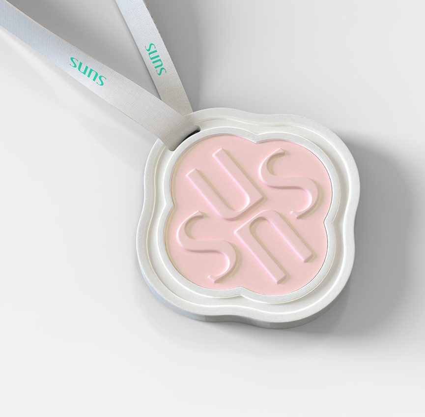 石上菡萏系列扩香石【玫瑰与梨】